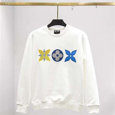 louis vuitton flower monogram embroidered sweatshirt|Floral Monogram Hem Sweater .